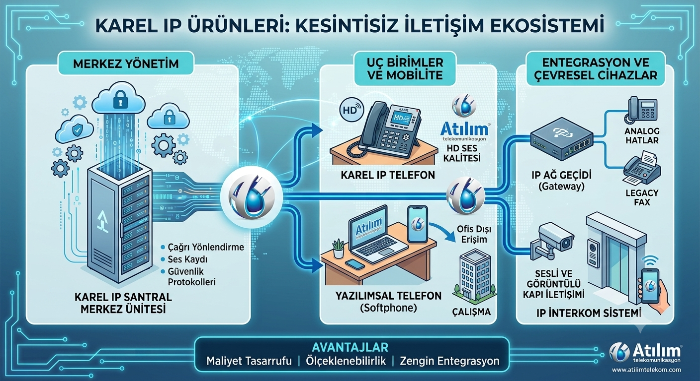 KAREL IP SANTRAL MERKEZ ÜNİTESİ